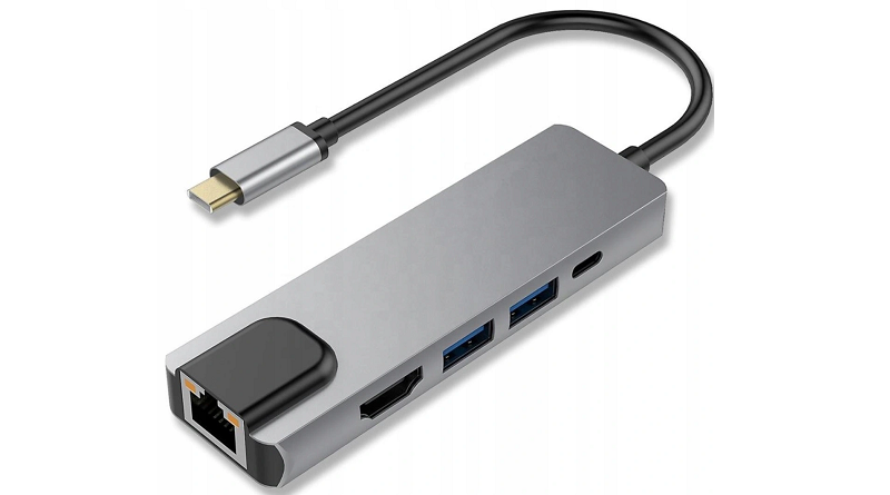 Hub USB typu C do Chromecast 4